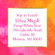 Pink Watercolor Camp Calling Cards Image 2 of 2